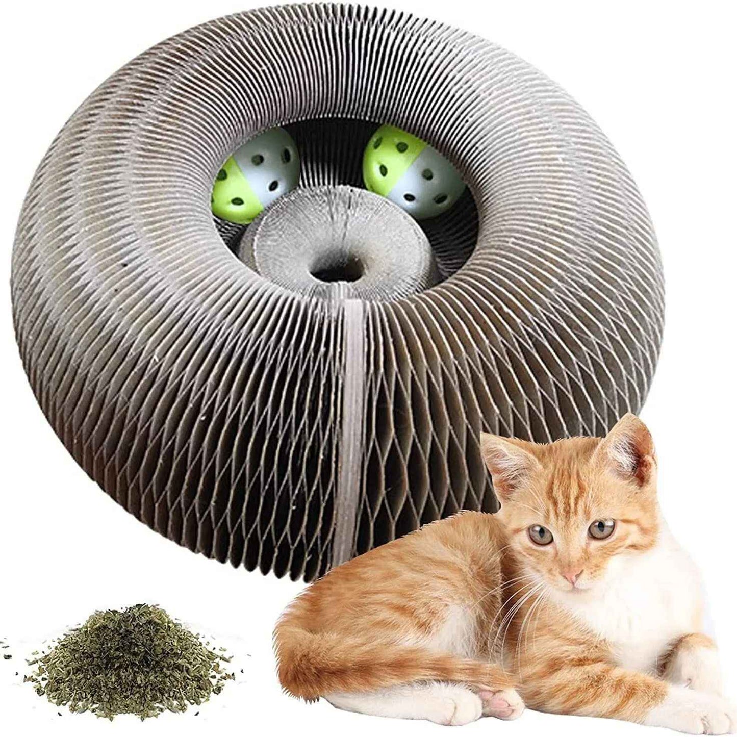 Çanlı Kedi Oyun Topu ve Eğlence Seti