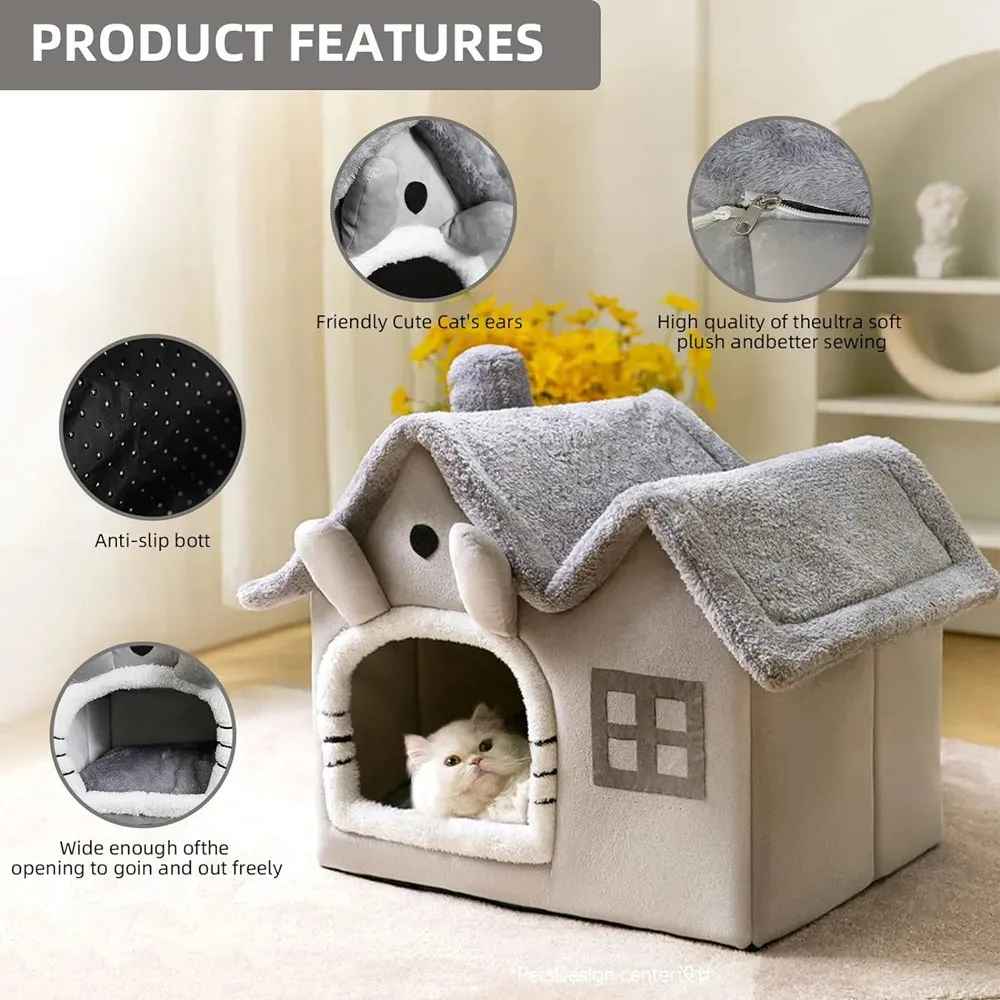 Cozy Cat House - Rahat Kedi Evi